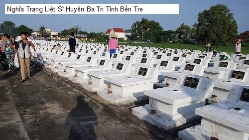 Hình ảnh Nghĩa Trang Liệt Sĩ Huyện Ba Tri Tỉnh Bến Tre